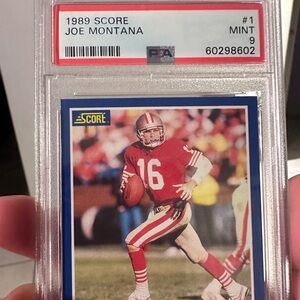 1989 Score Joe Montana #1